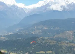 Paragliding in Himalayas