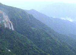 Mawsmai Falls in Cherrapunji