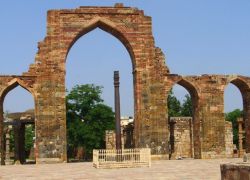 Quwwat Ul Islam Mosque in Delhi