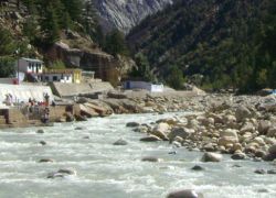Ganga  River in Gangotri