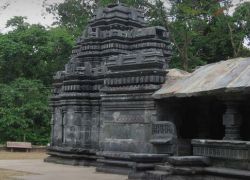Temple of Shri Mahadev at Tambdi Suria in Goa