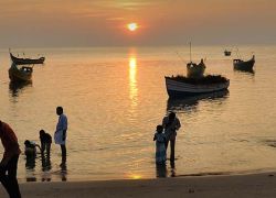 Chavakad Beach in Thrissur