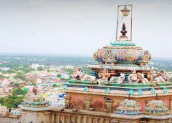 Ucchi Pillayar Temple in Trichy
