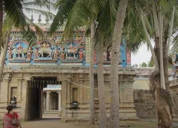 Vellai Puliar Temple in Thanjavur