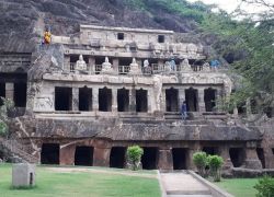 Nagarjunakonda Caves in Nagarjunakonda
