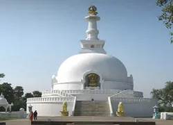 Vishwa Shanti Stupa in Vaishali