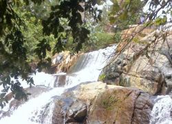 Aruvikkuzhi Waterfalls in Kumarakom