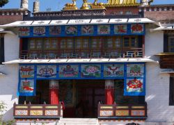 Tharpa Choling Monastery in Kalimpong