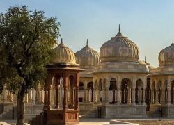 The Royal Cenotaphs in Bikaner