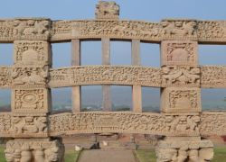 Four Gate Ways Of Sanchi in Sanchi