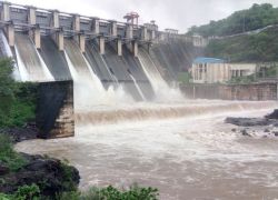 Karjan Dam in Narmada