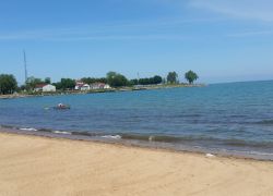 Calumet Beach in Chicago