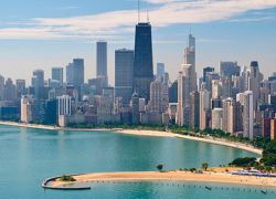 North Avenue Beach in Chicago