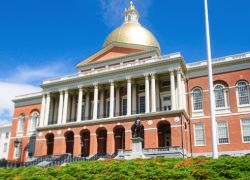 Massachusetts State House in Boston