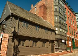 The Paul Revere House in Boston