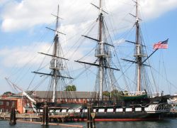 USS Constitution in Boston