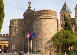 Old Gate of Bisagra in Toledo