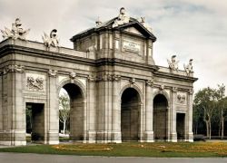 Alcala Gate in Madrid