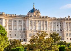 Royal Palace of Madrid in Madrid