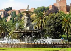 Alcazaba de Malaga in Malaga