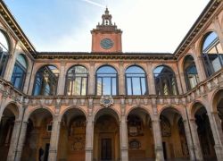 Anatomical Theatre of the Archiginnasio in Bologna