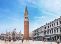 St. Mark’s Clock Tower in Venice
