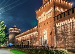 Sforza Castle in Milan