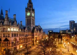 Machester Town Hall in Manchester