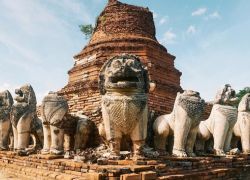 Wat Thammikarat in Ayutthaya