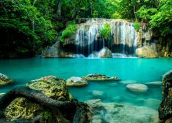 Erawan National Park in Kanchanaburi