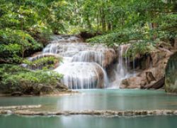 Erawan Waterfall in Kanchanaburi