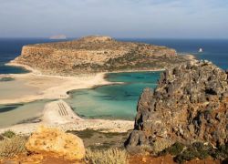 Balos Beach in Crete