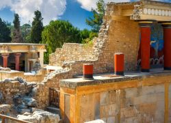Knossos in Crete