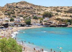 Matala Beach in Heraklion
