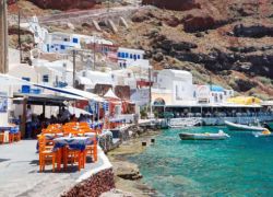 Ammoudi Bay in Santorini