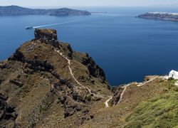 Skaros Rock in Santorini