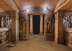 Catacombs of Kom el Shoqafa in Alexandria