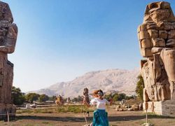 Memnon Colossi in Luxor