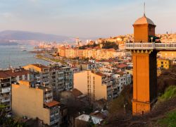 İzmir Historical Elevator Building in Izmir