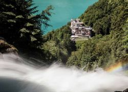 Giessbach Waterfalls in Interlaken