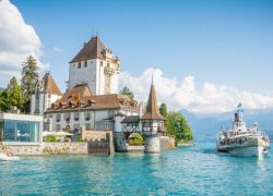Oberhofen Castle in Interlaken