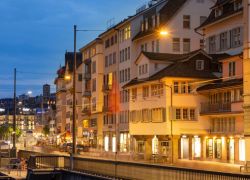 Old Town Zurich in Zurich