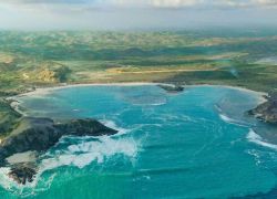 Tanjung Aan Beach in Lombok
