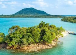 Pandang Island in Medan