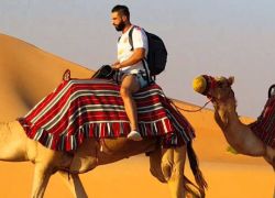 Camel Safari in Abu Dhabi