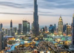 Burj Khalifa in Dubai