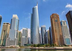Jumeirah Lake Towers in Dubai