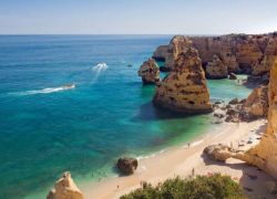 Marinha Beach in Faro