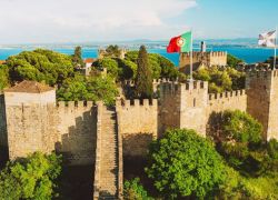 Saint George's Castle Lisbon in Lisbon