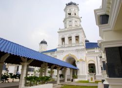 Sultan Abu Bakar State Mosque in Johor Bahru